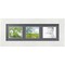 ArtToFrames Collage Photo Picture Frame with 3 - 2.5x3 inch Openings, Framed in White with Over 62 Mat Color Options and Regular Glass (CSM-3966-7649)